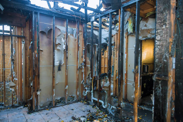 Professional Fire Damage Repair technician working in Taylors Falls, MN